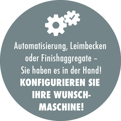 Kantenanleimmaschinen B90KFE von Stephan Becker | Individuelles Möbeldesign
